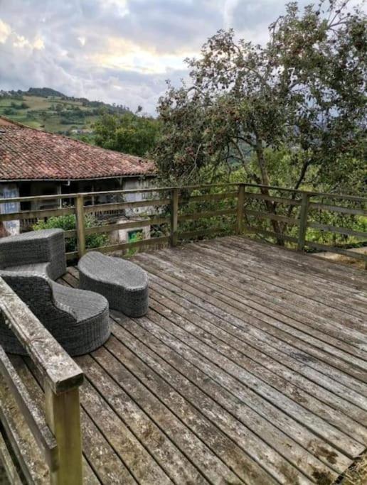 ArboleyaLa Casina Roja - Santolaya De Cabranes别墅 外观 照片